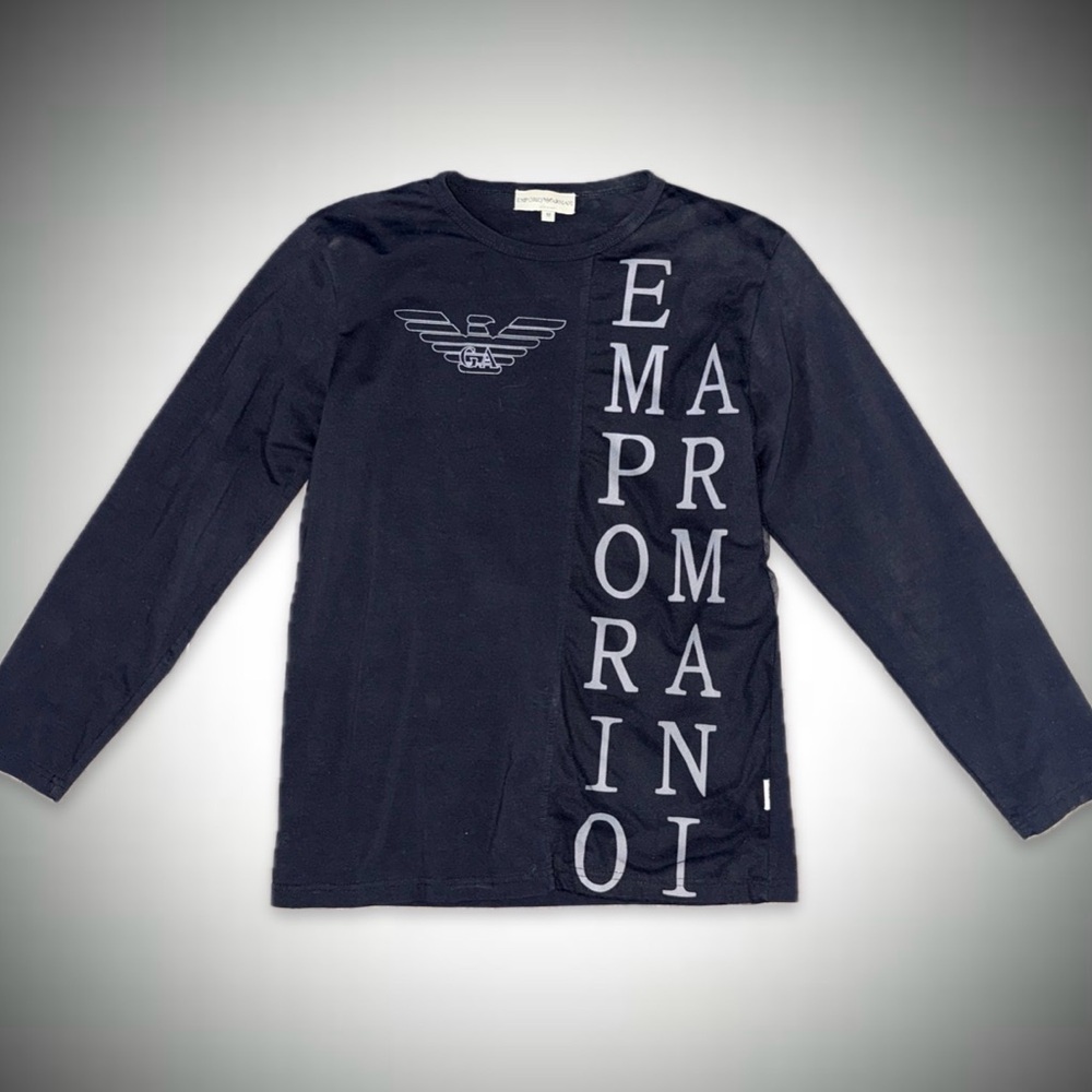 Emporio Armani | Men’s Black Long Sleeve Slim fit Shirt